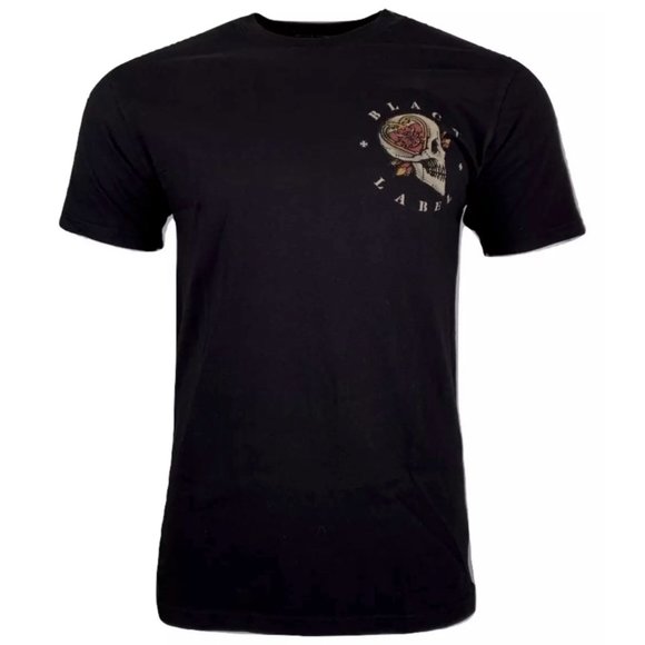 AFFLICTION Men's T-Shirt S/S DEATH FLAME TEE Black - Picture 5 of 12